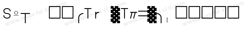 Salt 常规(TrueType)字体转换